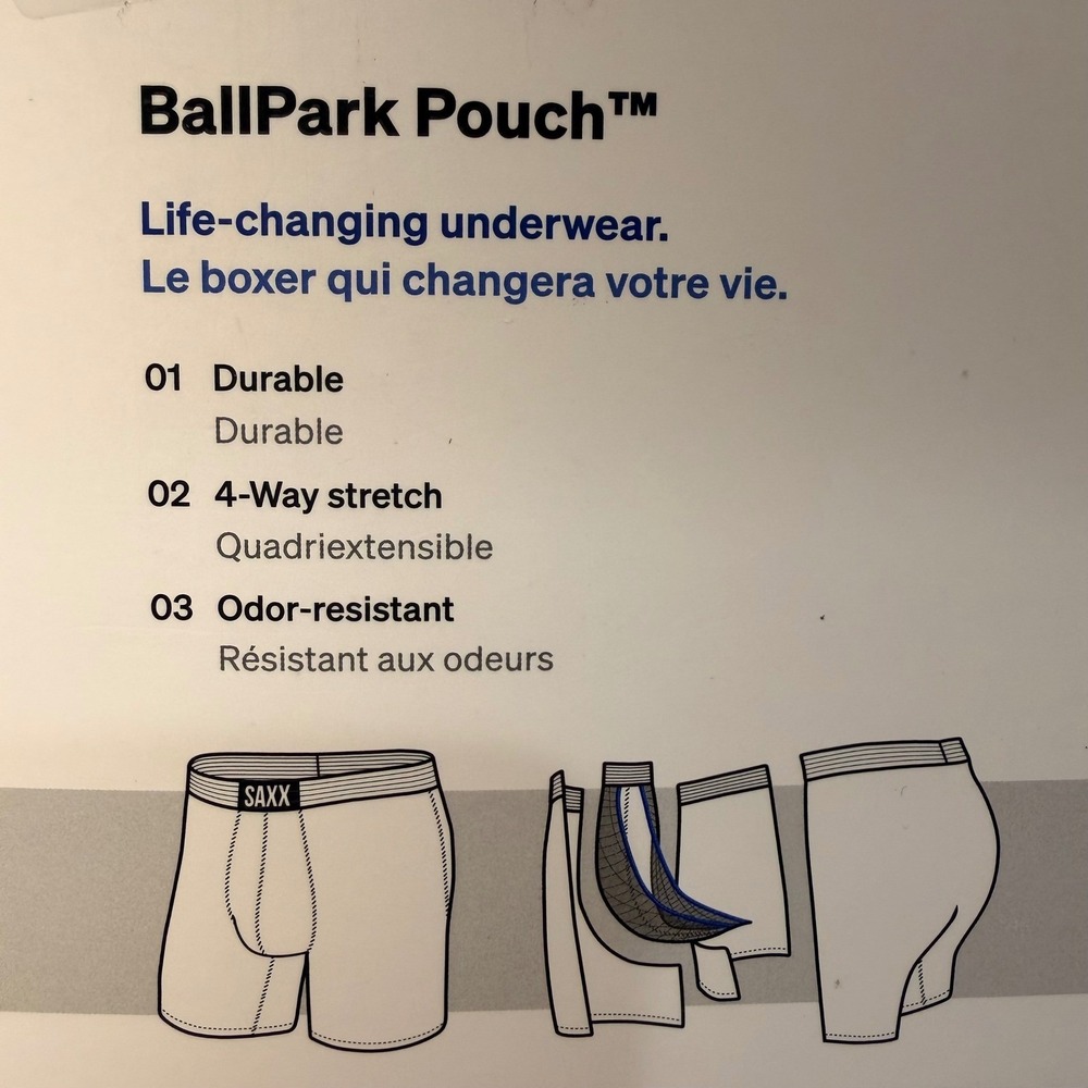 Saxx Daytripper 3XL (46"-50") Boxer Brief 3 PACK Ballpark Pouch Relaxed Fit Fly - Picture 10 of 15
